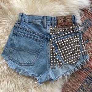 Studded Lucky Brand High Waisted Cutoff Shorts